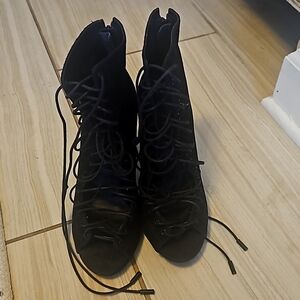 Kendall Kylie Lace Up Heels